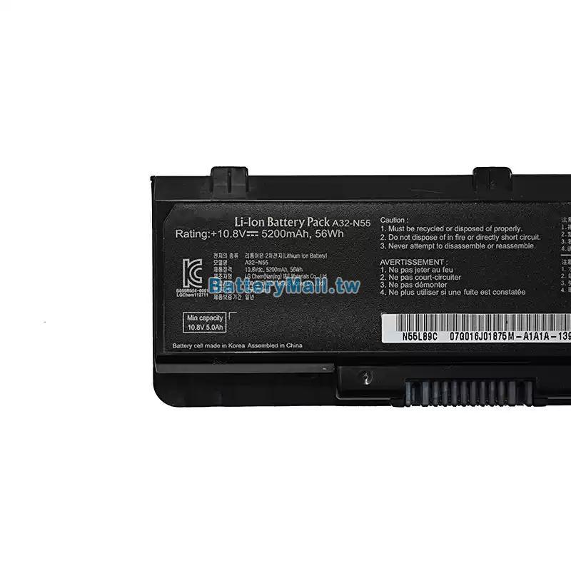 Asus華碩 N75S副廠電池