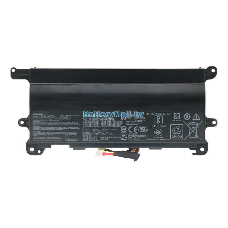 Asus華碩 ROG G752VM副廠電池