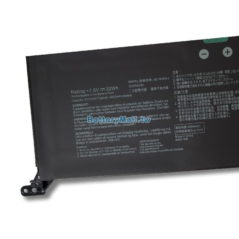 Asus華碩 VIVOBOOK A412DK副廠電池