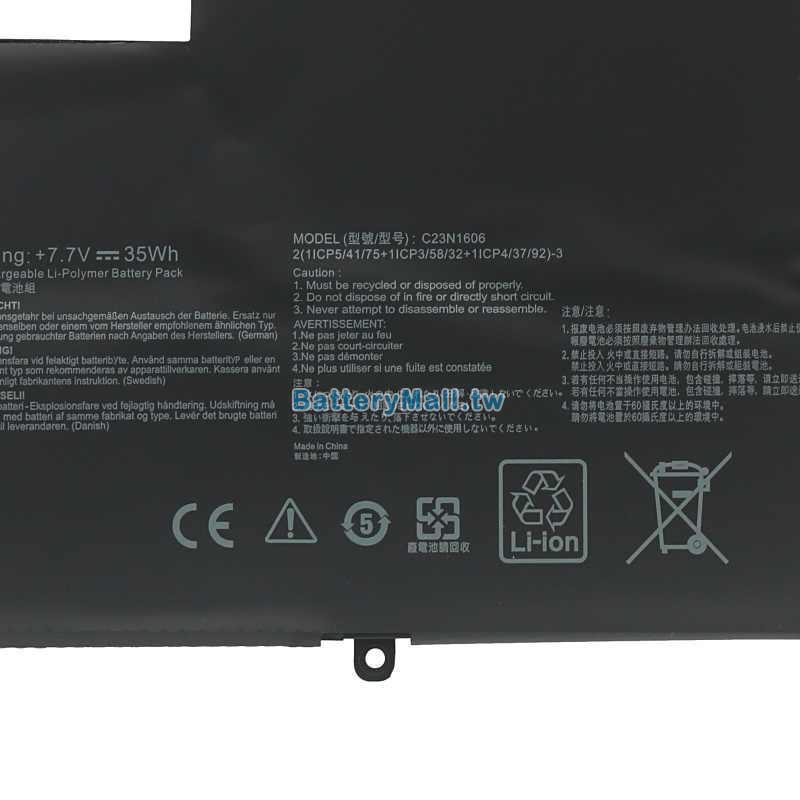 Asus華碩 C23PQCH副廠電池