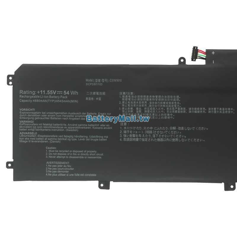 Asus華碩 0B200-02090100副廠電池