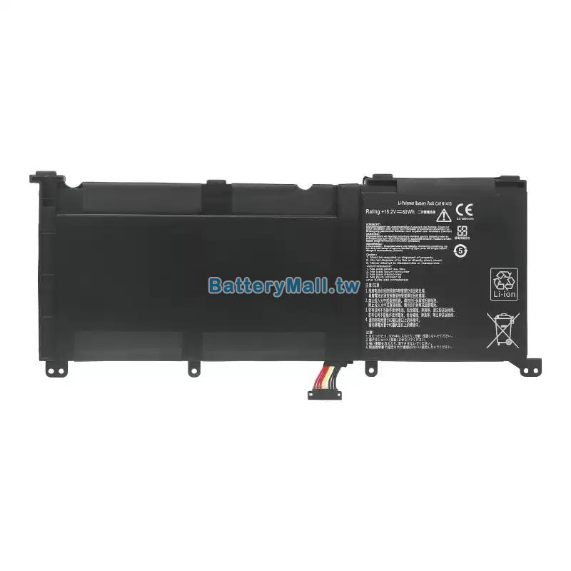 Asus華碩 ROG G501JW-CN2S1T副廠電池