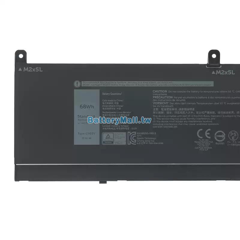Dell戴爾 P44E副廠電池